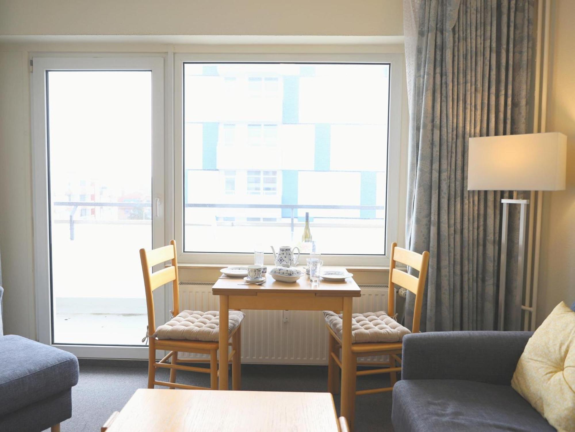 Gemuetliches 2-Zimmer-Appartement Mit Balkon. Westerland Esterno foto